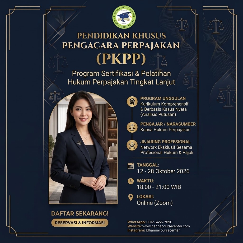 Pendidikan Khusus Pengacara Perpajakan (PKPP)